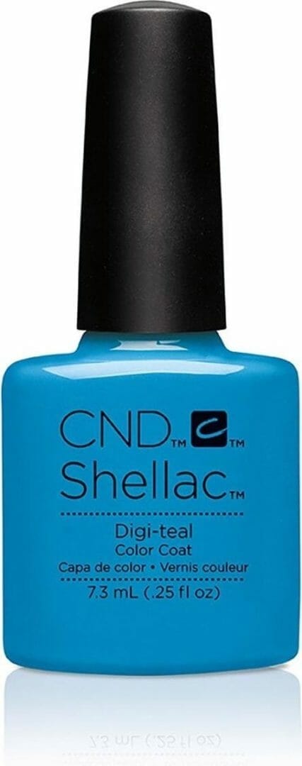 CND - Colour - Shellac - Gellak - Digi-Teal - 7,3 ml