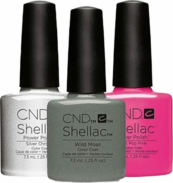 CND - Colour - Shellac - Gellak - Silver Chrome - 7,3 ml