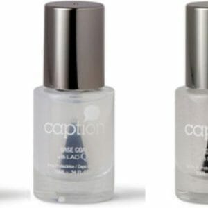 Caption Trioset / Basecoat +Topcoat + Crin & Bare it / pearly taupe