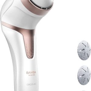 Cecotec Bamba SkinCare Elektrische voetvijl, oplaadbare lithiumbatterij, looptijd 100 minuten, zuig- en tankfunctie, 2 modi, inc