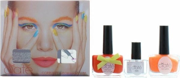 Ciaté corrupted neon manicure orange Nail Art kit