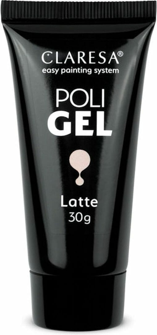 Claresa polygel - polyacryl gel latte 30g.