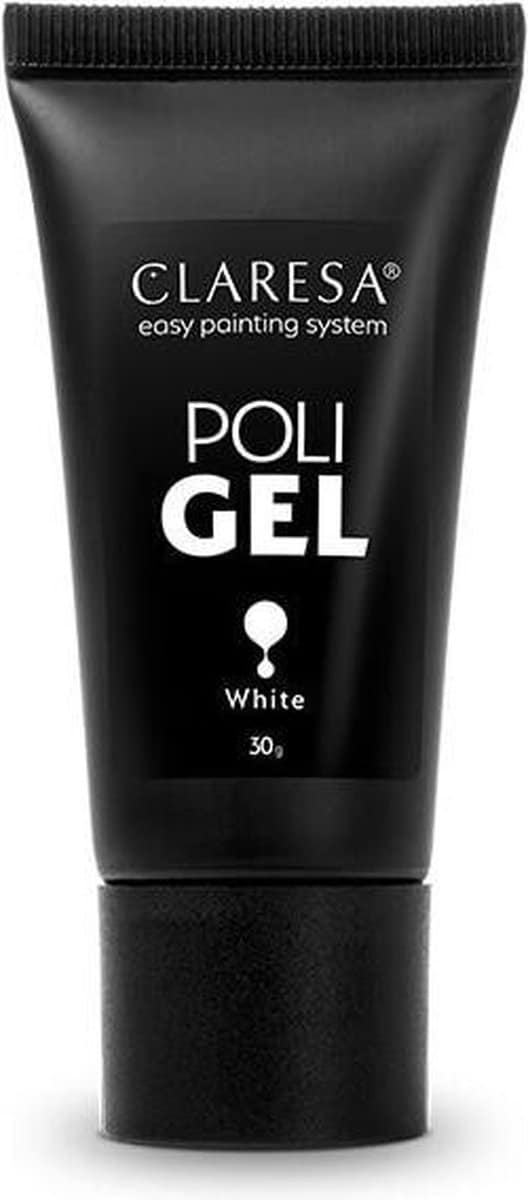 Claresa Polygel - Polyacryl Gel White 30g.