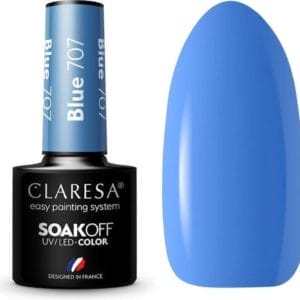 Claresa UV/LED Gellak Blauw #707 - 5ml.