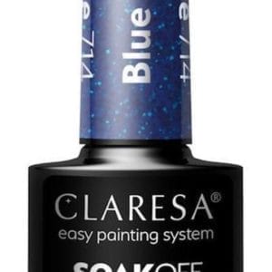 Claresa UV/LED Gellak Blauw #714 - 5ml.