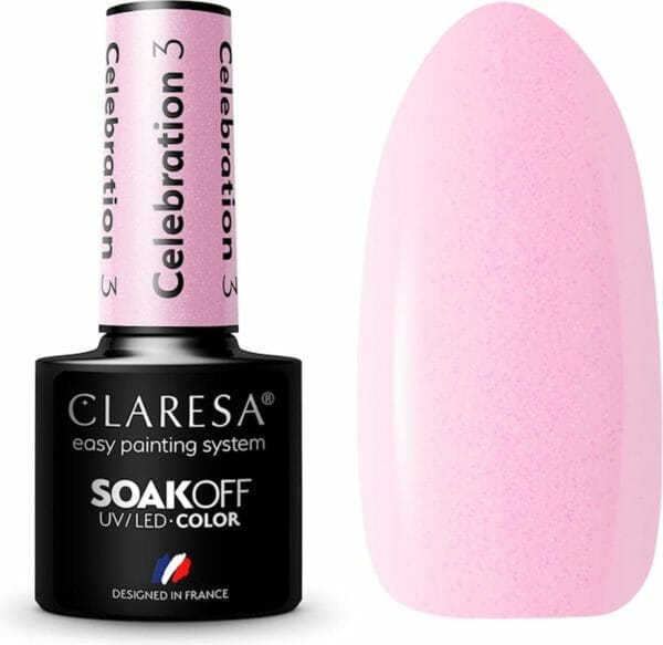 Claresa uv/led gellak celebration #3 - 5ml.