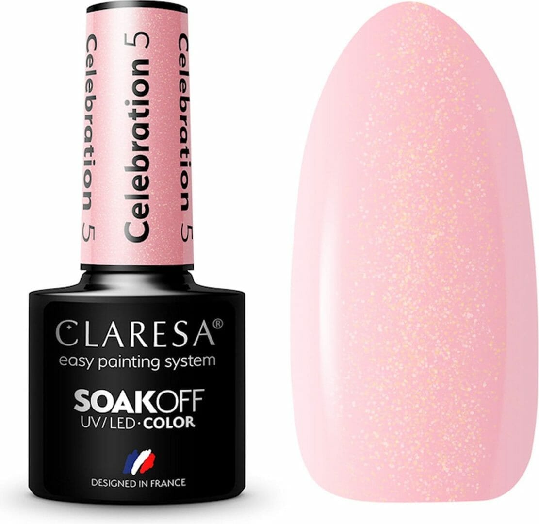 Claresa uv/led gellak celebration #5 - 5ml. Claresa uv/led gellak celebration #5 - 5ml.