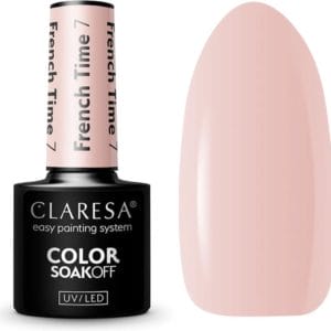 Claresa UV/LED Gellak French Time #7 - 5ml.