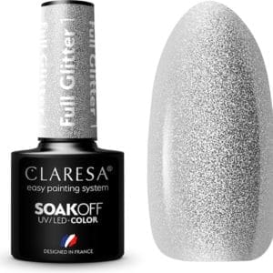 Claresa UV/LED Gellak Full Glitter #1 - 5ml.