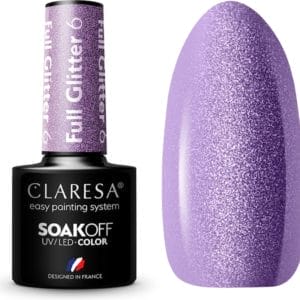 Claresa UV/LED Gellak Full Glitter #6 - 5ml.