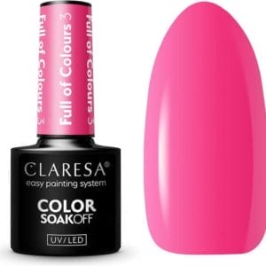 Claresa UV/LED Gellak Full Of Colours #3 - 5ml.