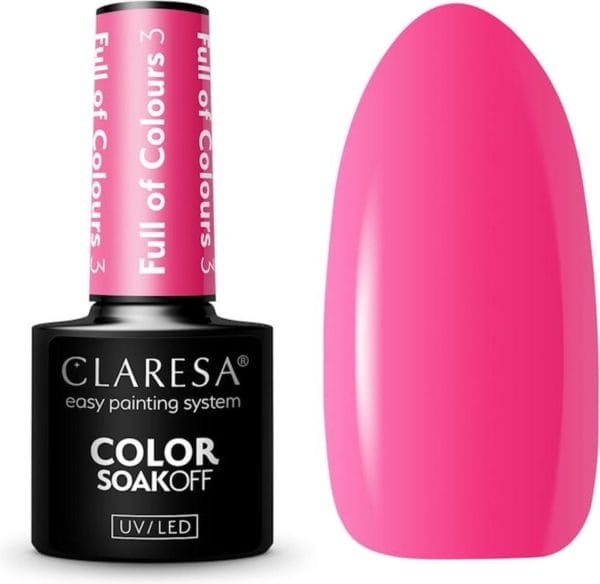 Claresa uv/led gellak full of colours #3 - 5ml.