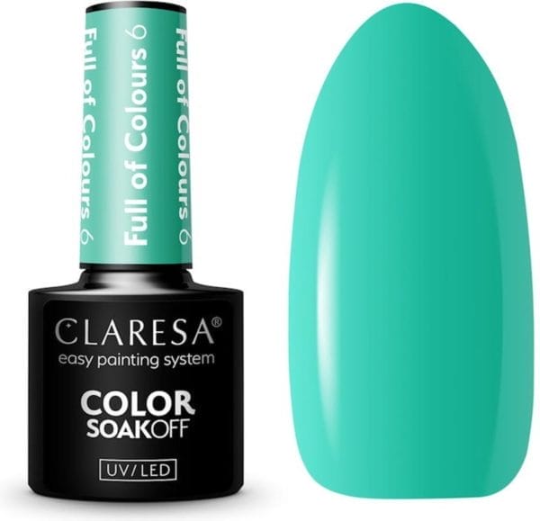 Claresa uv/led gellak full of colours #6 - 5ml.