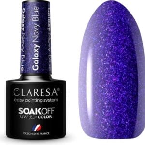 Claresa UV/LED Gellak Galaxy Navy Blue #3