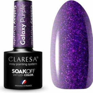 Claresa UV/LED Gellak Galaxy Purple #4