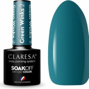 Claresa UV/LED Gellak Green Winks #2 - 5ml.
