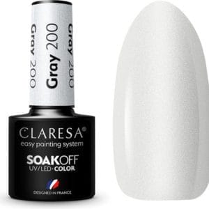 Claresa UV/LED Gellak Grijs #200 - 5ml.