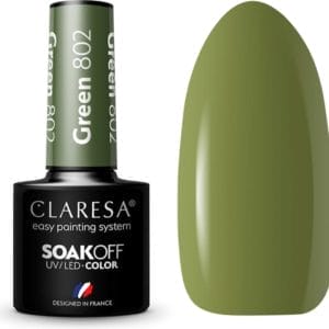 Claresa UV/LED Gellak Groen #802 - 5ml.