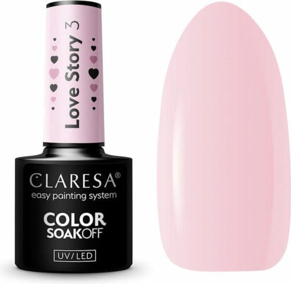 Claresa UV/LED Gellak Love Story #3 - 5ml.