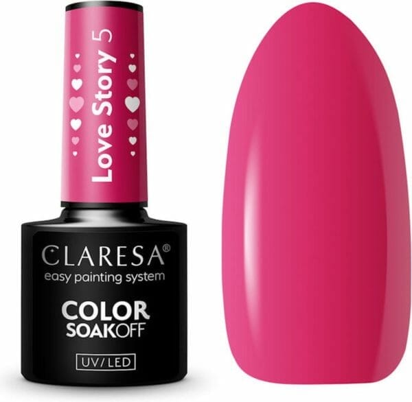 Claresa UV/LED Gellak Love Story #5 - 5ml.