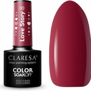 Claresa UV/LED Gellak Love Story #8 - 5ml.