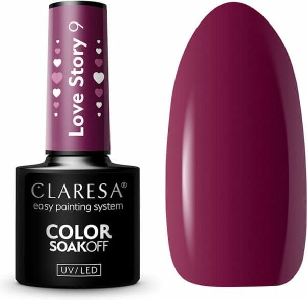 Claresa UV/LED Gellak Love Story #9 - 5ml.