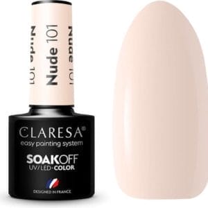 Claresa UV/LED Gellak Nude #101 - 5ml.