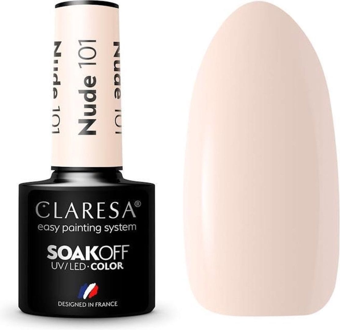 Claresa uv/led gellak nude #101 - 5ml. Claresa uv/led gellak nude #101 - 5ml.