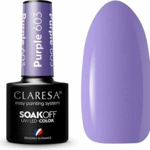 Claresa UV/LED Gellak Paars #603 - 5ml.