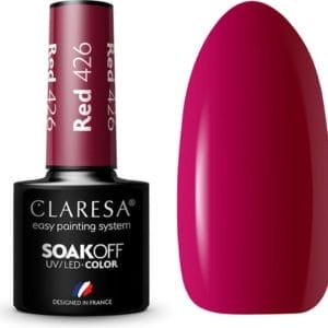 Claresa UV/LED Gellak Rood #426 - 5ml.