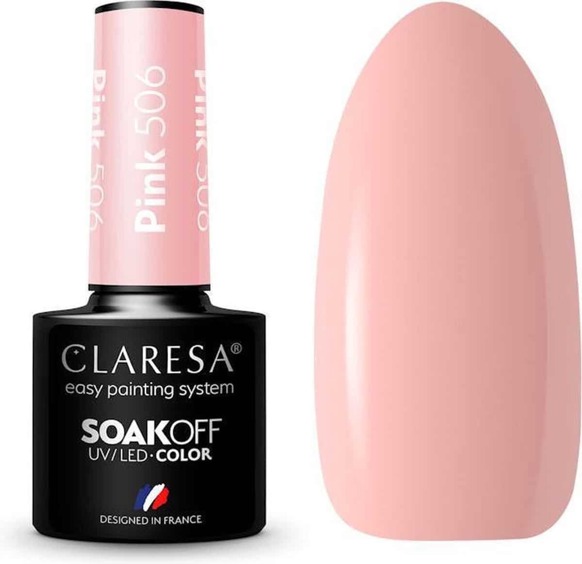 Claresa uv/led gellak roze #506 - 5ml. Claresa uv/led gellak roze #506 - 5ml.