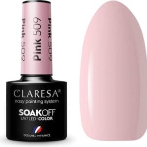 Claresa UV/LED Gellak Roze #509 - 5ml.