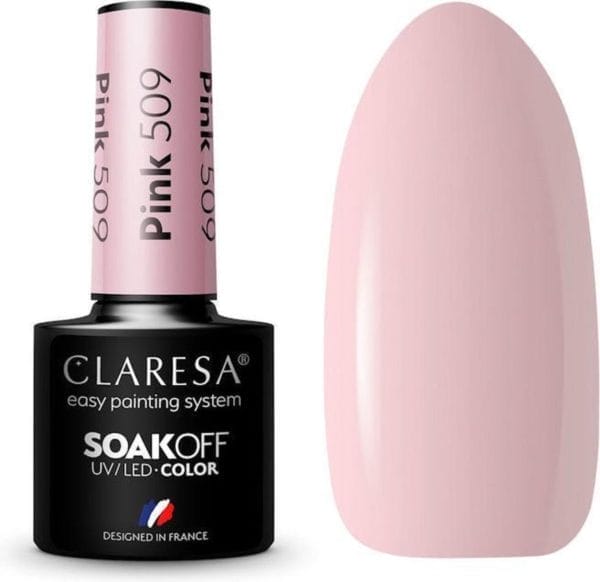 Claresa uv/led gellak roze #509 - 5ml.