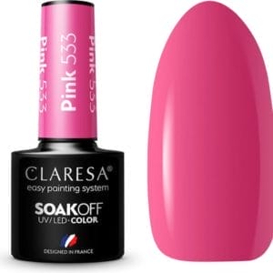 Claresa UV/LED Gellak Roze #533 - 5ml.