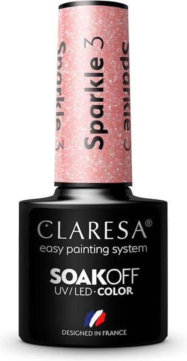 Claresa uv/led gellak sparkle #3 - 5ml. Claresa uv/led gellak sparkle #3 - 5ml.