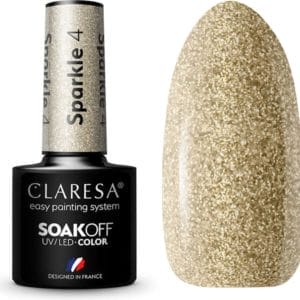 Claresa UV/LED Gellak Sparkle #4 - 5ml.