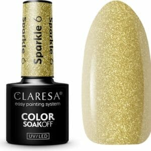 Claresa UV/LED Gellak Sparkle #6 - 5ml.