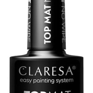 Claresa UVLED Gellak Top Matt No Wipe 5ml.