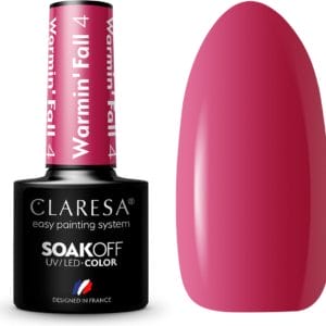 Claresa UV/LED Gellak Warmin Fall #4 - 5ml.