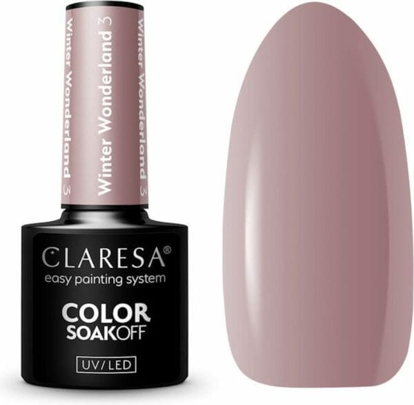 Claresa uv/led gellak winter wonderland #3 - 5ml.