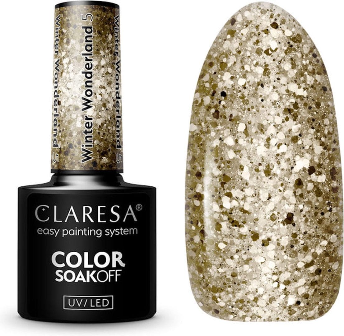 Claresa uv/led gellak winter wonderland #5 - 5ml. Claresa uv/led gellak winter wonderland #5 - 5ml.