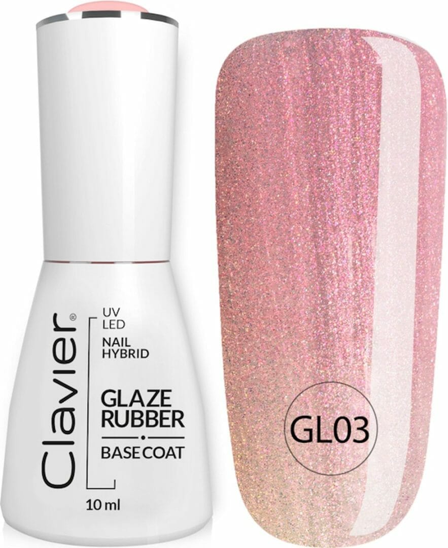 Clavier luxury glaze rubber basecoat 10ml. - gl03 juicy Clavier luxury glaze rubber basecoat 10ml. - gl03 juicy