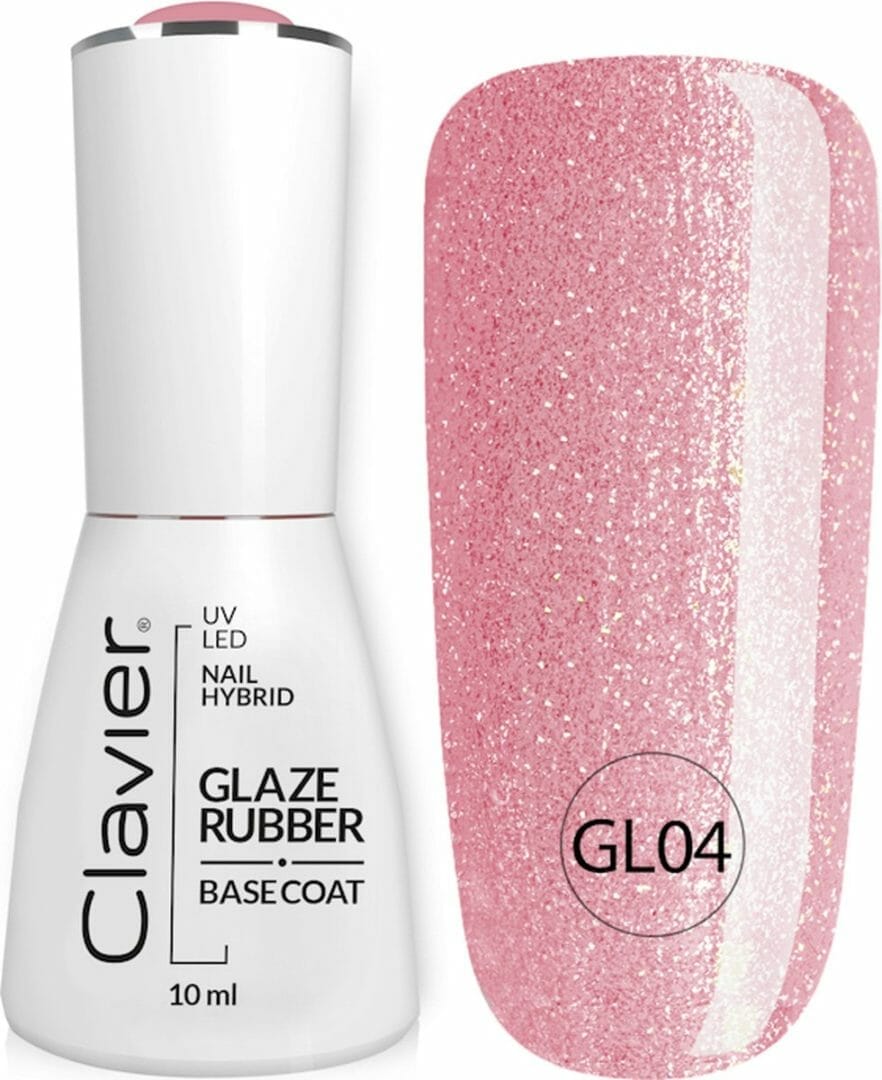 Clavier luxury glaze rubber basecoat 10ml. - gl04 mellow Clavier luxury glaze rubber basecoat 10ml. - gl04 mellow