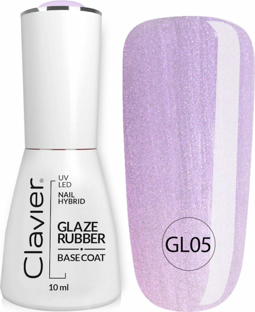 Clavier luxury glaze rubber basecoat 10ml. - gl05 hippy dippy Clavier luxury glaze rubber basecoat 10ml. - gl05 hippy dippy