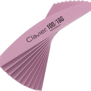 Clavier Manicure Nagelvijl Boot 100/180 - 10 stuks Roze