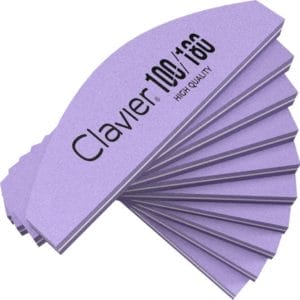 Clavier Mini Nagel Buffer Boot 100/180 Paars 10stuks.