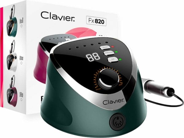 Clavier Nagelfrees Machine Voor Professionele Manicure & Pedicure 65W FX820 - Groen