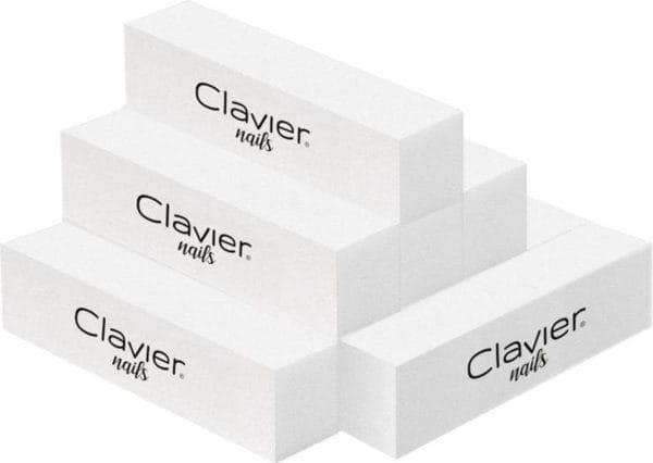 Clavier polijstblok voor manicure - 10 stuks