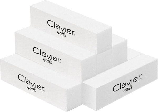 Clavier Polijstblok Voor Manicure - 10 stuks