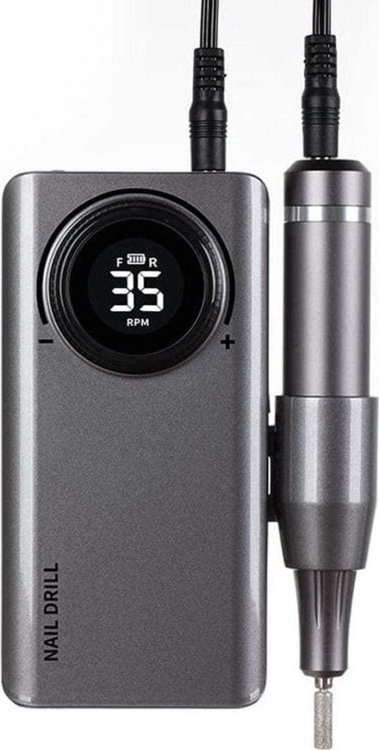 Clavier professionele mobiele nagelfrees machine voor manicure & pedicure 30w. 35000 rpm grijs Clavier professionele mobiele nagelfrees machine voor manicure & pedicure 30w. 35000 rpm grijs